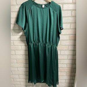 Old navy green tall XL dress